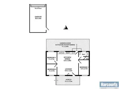 Floorplan of Homely house listing, Address available on request