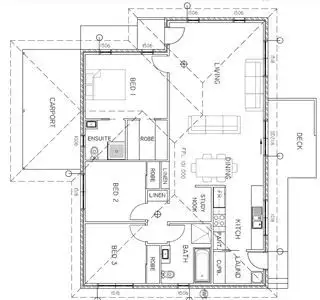 Floorplan of Homely house listing, 37 Blackstone Drive, Old Beach TAS 7017
