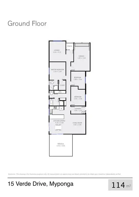 Floorplan of Homely house listing, 15 Verde Drive, Myponga SA 5202