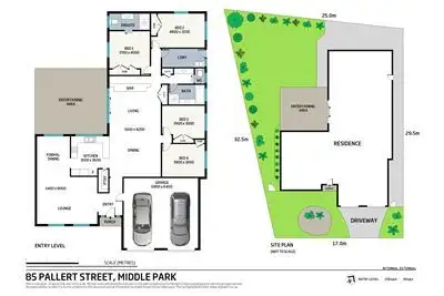 Floorplan of Homely house listing, 85 Pallert Street, Middle Park QLD 4074