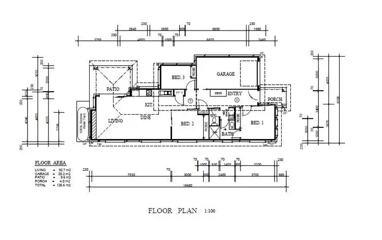 Floorplan of Homely house listing, 14 Chrysler Parade, North Lakes QLD 4509