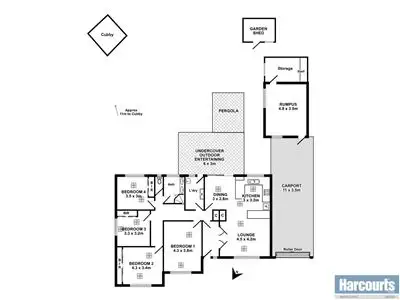 Floorplan of Homely house listing, 9 Medina Street, Aberfoyle Park SA