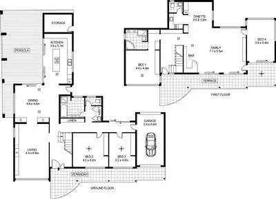 Floorplan of Homely house listing, 70 Dashwood Road, Beaumont SA 5066