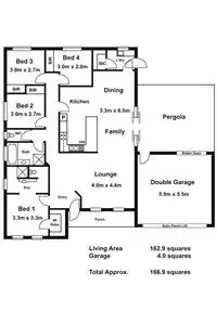 Floorplan of Homely house listing, 6 Babington Close, Hastings VIC 3915