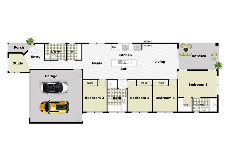 Floorplan of Homely house listing, 6 Bluestone Drive, Logan Reserve QLD 4133