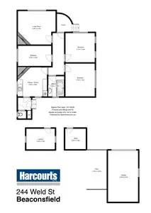 Floorplan of Homely house listing, 244 Weld Street, Beaconsfield TAS 7270