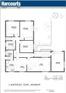 Floorplan of Homely house listing, 3 Wintercole Court, Newnham TAS 7248
