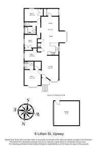 Floorplan of Homely house listing, 6 Lilian Street, Upwey VIC 3158