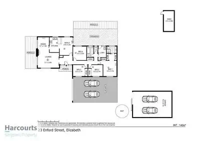 Floorplan of Homely house listing, 23 Enford Street, Elizabeth SA 5112