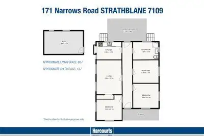 Floorplan of Homely house listing, 171 Narrows Road, Strathblane TAS 7109