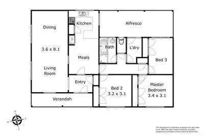 Floorplan of Homely house listing, 64 Kurrajong Road, Narre Warren VIC 3805