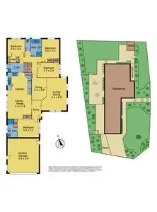 Floorplan of Homely house listing, 1 Explorers Court, Vermont South VIC 3133