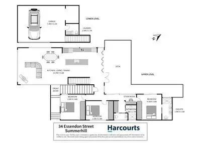 Floorplan of Homely house listing, 34 Essendon Street, Summerhill TAS 7250