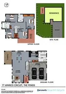 Floorplan of Homely house listing, 77 Amarco Circuit, The Ponds NSW 2769