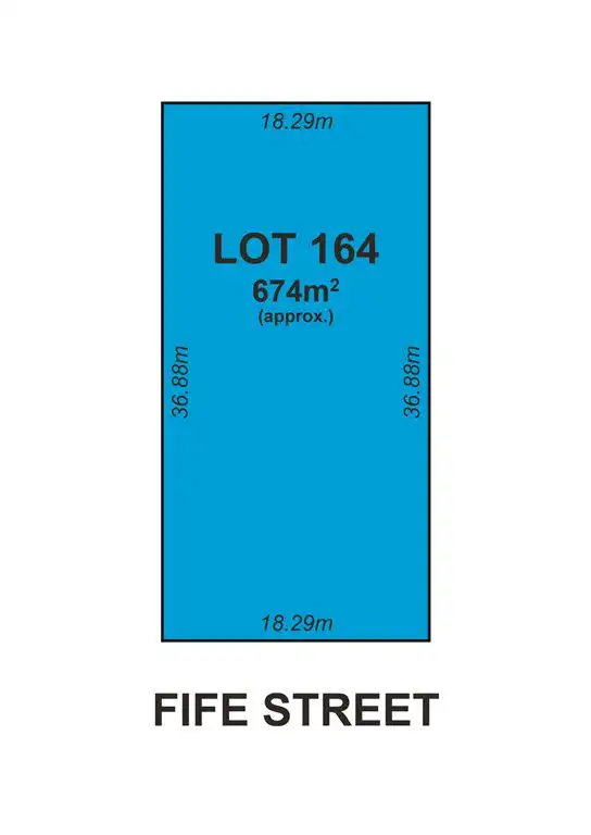 Floorplan of Homely land listing, 13 Fife Street, Angaston SA 5353