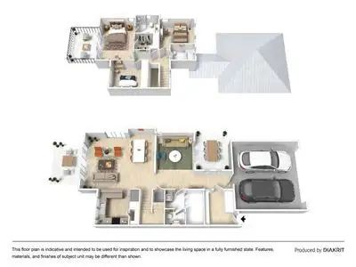 Floorplan of Homely townhouse listing, 270 Easthill Drive, Robina QLD 4226