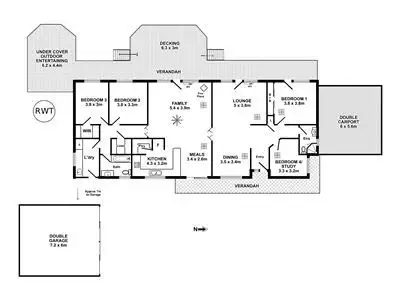 Floorplan of Homely house listing, 5 Culley Avenue, Belair SA 5052