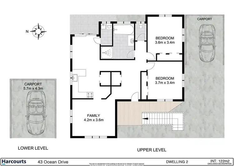 Floorplan of Homely house listing, 43 Ocean Drive, Evans Head NSW 2473