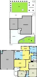 Floorplan of Homely house listing, 26 Hyde Street, Hadfield VIC 3046