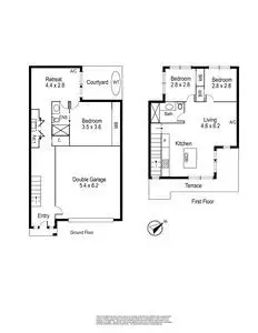 Floorplan of Homely townhouse listing, 4/226 Boronia Road, Boronia VIC 3155