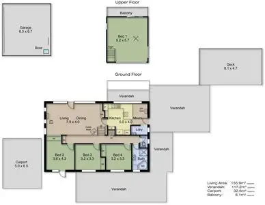 Floorplan of Homely house listing, 20 Walker Avenue, Heathfield SA 5153