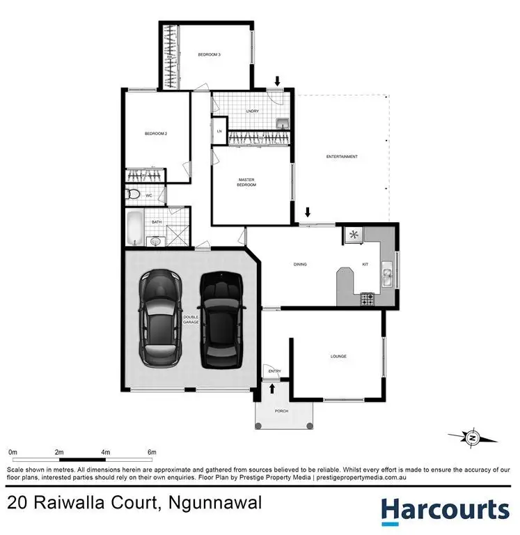 Floorplan of Homely house listing, 20 Raiwalla Court, Ngunnawal ACT 2913