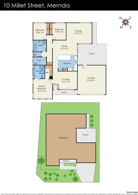 Floorplan of Homely house listing, 10 Millet Street, Mernda VIC 3754