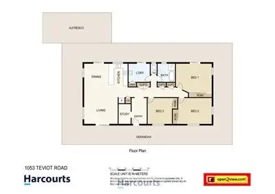 Floorplan of Homely rural property listing, 1053 Teviot Road, South Maclean QLD 4280