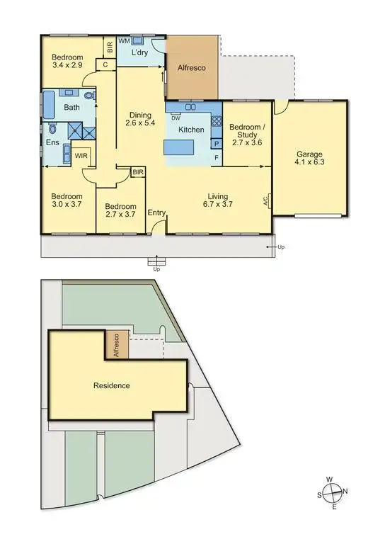 Floorplan of Homely house listing, 104 Northumberland Drive, Epping VIC 3076