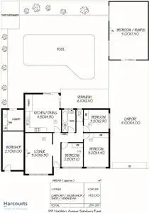 Floorplan of Homely house listing, 99 Northbri Avenue, Salisbury East SA 5109