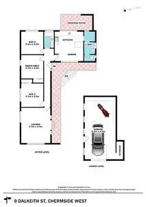 Floorplan of Homely house listing, 9 Dalkeith Street, Chermside West QLD 4032
