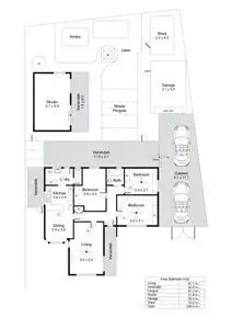 Floorplan of Homely house listing, 23 Thorne Crescent, Mitchell Park SA 5043