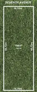 Floorplan of Homely land listing, 7 Seventh Avenue, Woodville Gardens SA 5012