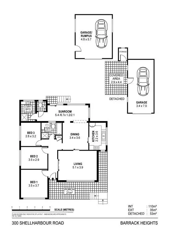 Floorplan of Homely house listing, 300 Shellharbour Road, Barrack Heights NSW 2528