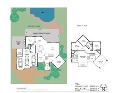 Floorplan of Homely house listing, 65 River Boulevard, Idalia QLD 4811