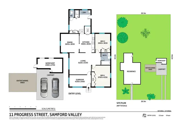 Floorplan of Homely house listing, 11 Progress Street, Samford Village QLD 4520