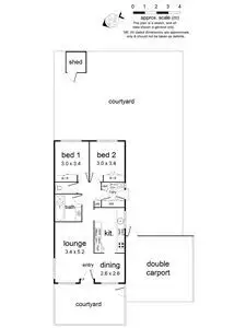 Floorplan of Homely unit listing, 5/83a Lincoln Rd, Croydon VIC 3136