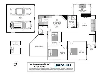 Floorplan of Homely house listing, 46 Ravenswood Road, Ravenswood TAS 7250