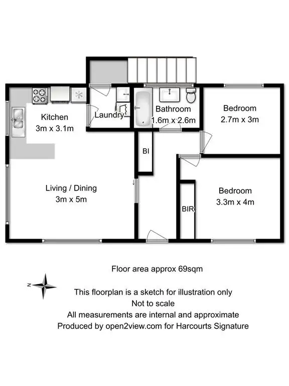 Floorplan of Homely house listing, 161 Flagstaff Gully Road, Lindisfarne TAS 7015