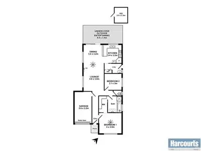 Floorplan of Homely house listing, 25 Fredrick Drive, Woodcroft SA 5162