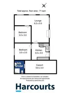 Floorplan of Homely house listing, 198 Nebraska Road, Dennes Point TAS 7150