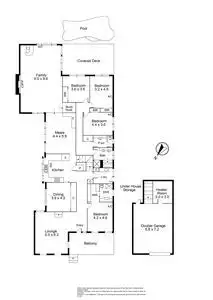 Floorplan of Homely house listing, 20 Croxteth Way, Wantirna VIC 3152
