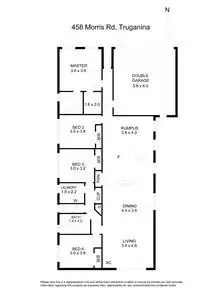 Floorplan of Homely house listing, 458 Morris Road, Truganina VIC 3029