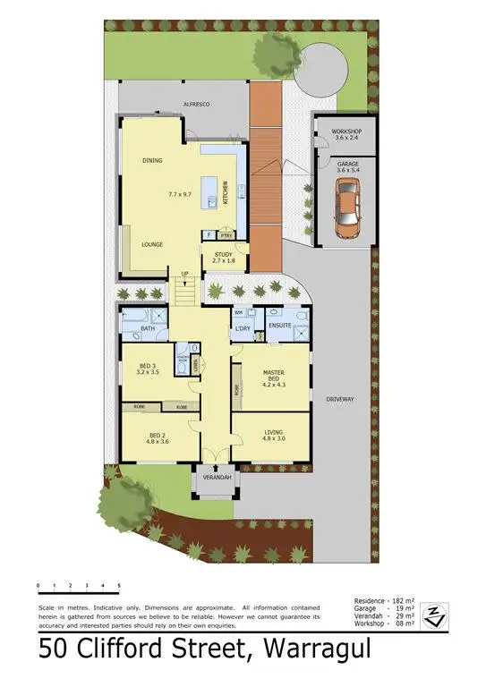 Floorplan of Homely house listing, 50 Clifford Street, Warragul VIC 3820