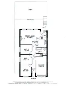 Floorplan of Homely semi-detached listing, 20/57 Cottage Lane, Hackham SA 5163