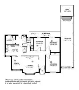 Floorplan of Homely house listing, 482 Kensington Road, Wattle Park SA 5066