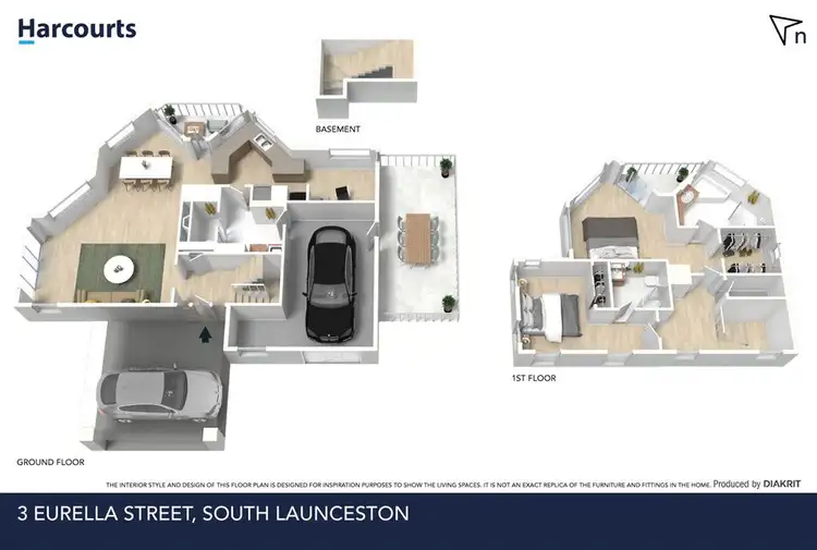 Floorplan of Homely townhouse listing, 3 Eurella Street, South Launceston TAS 7249