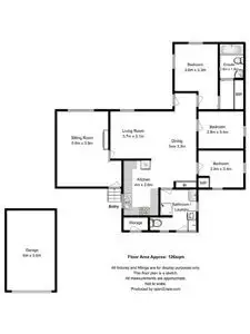 Floorplan of Homely house listing, 6 Benboyd Circle, Rokeby TAS 7019
