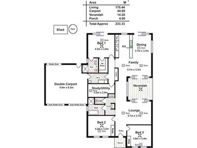 Floorplan of Homely house listing, 2B Deland Avenue, Gawler East SA 5118