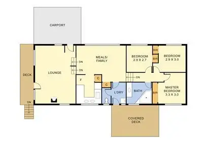 Floorplan of Homely house listing, 39 Inverness Avenue, The Basin VIC 3154